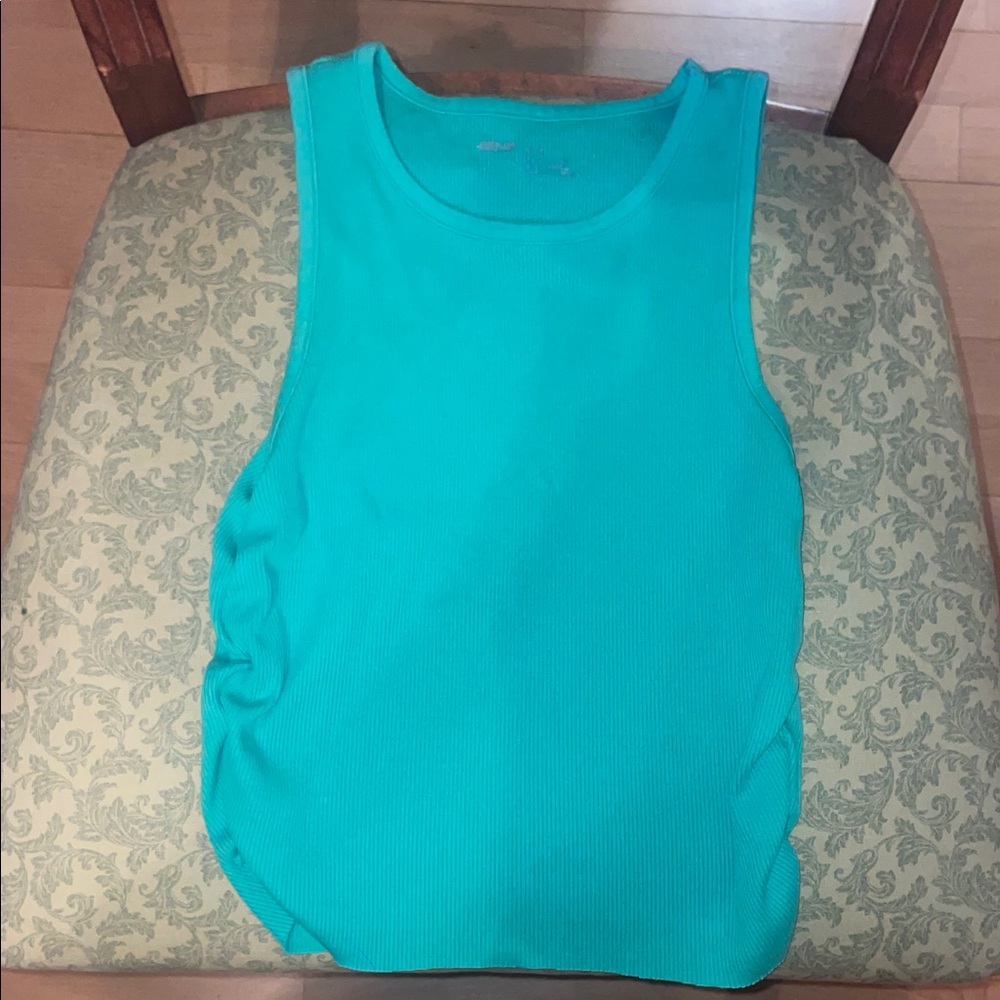 Sleeveless Teal Women's Top
